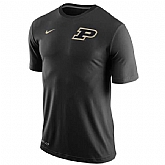 Purdue Boilermakers Nike Stadium Dri-FIT Touch WEM Top - Black
